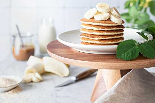 Pancakes banane healthy