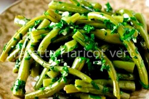 Recette haricot vert