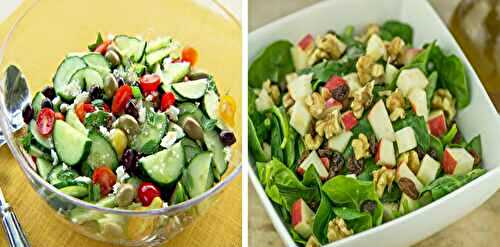 2 recettes de salades dont vous allez tomber amoureux !