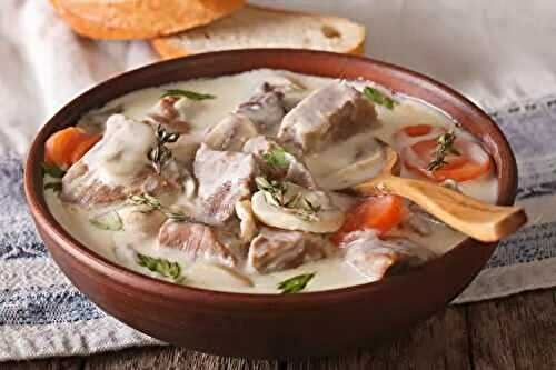 Blanquette de veau à l’ancienne