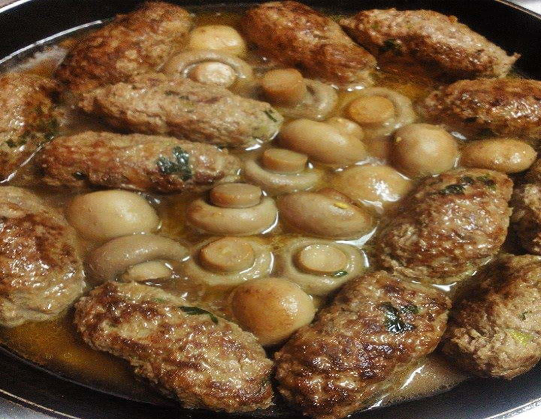 Boulettes de viande aux champignons