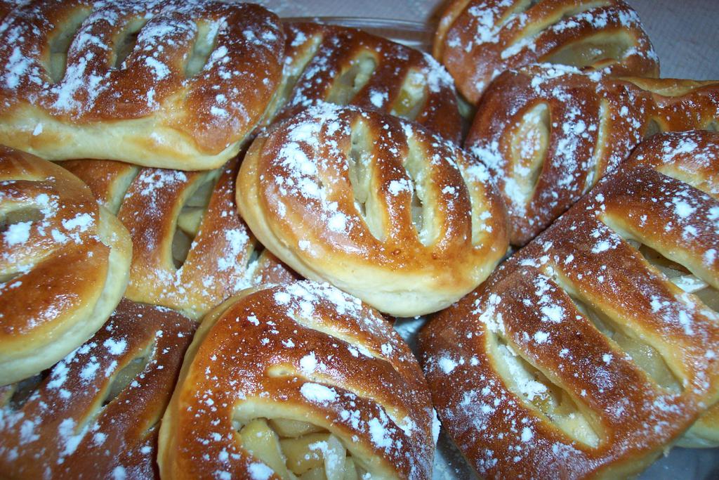 Brioche des jalousies aux pommes