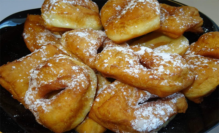 Bugnes craquantes, moelleuses recette facile