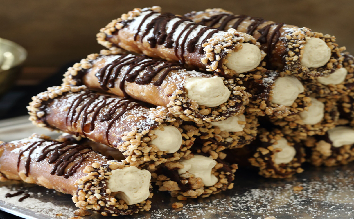 Cannoli Sicilien mascarpone et noisettes