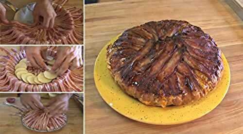 Cette délicieuse recette de tarte au bacon sera « dévorée » en un clin d’œil !