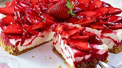 Cheesecake aux fraises