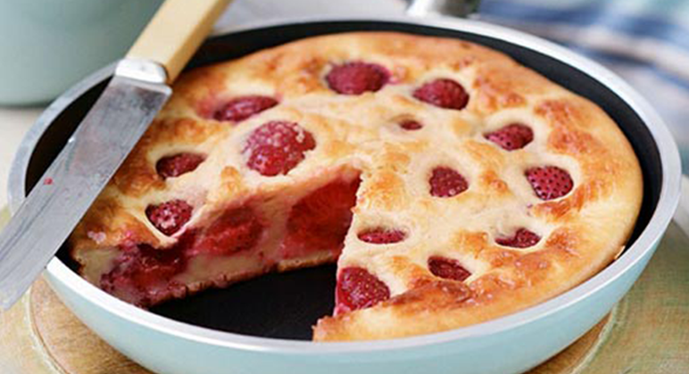 Clafoutis aux fraises