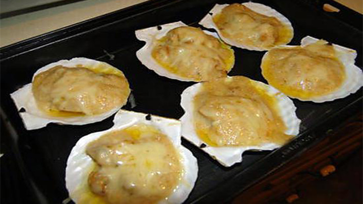 Coquilles Saint-Jacques à la crème