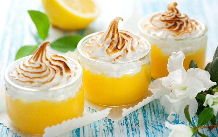 Crème au citron meringué