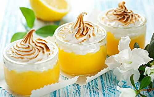 Crème au citron meringué