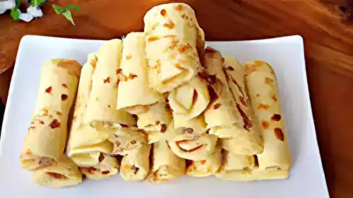 Crêpes rapides avec 3 ingrédients recette facile