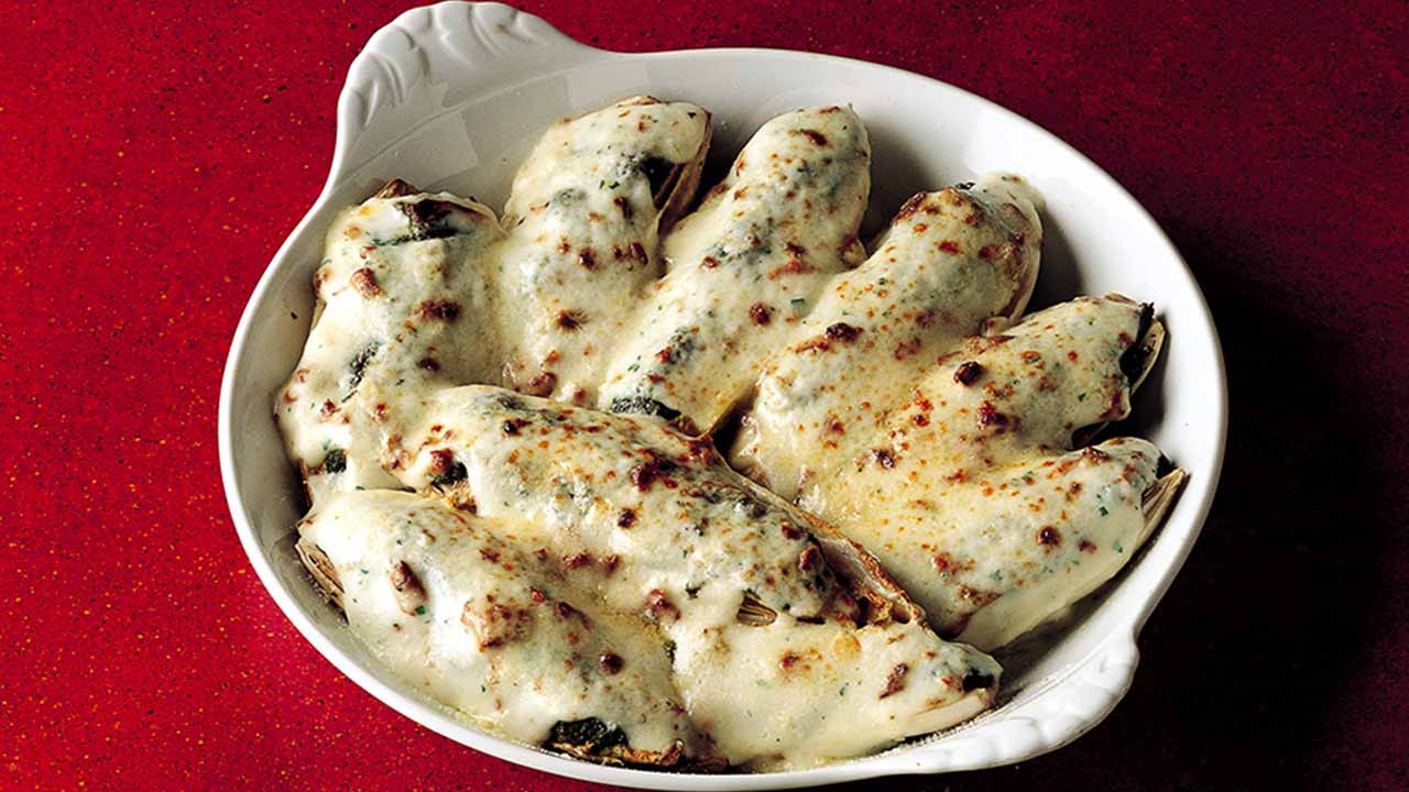 Endives belges farcies gratinées à la béchamel