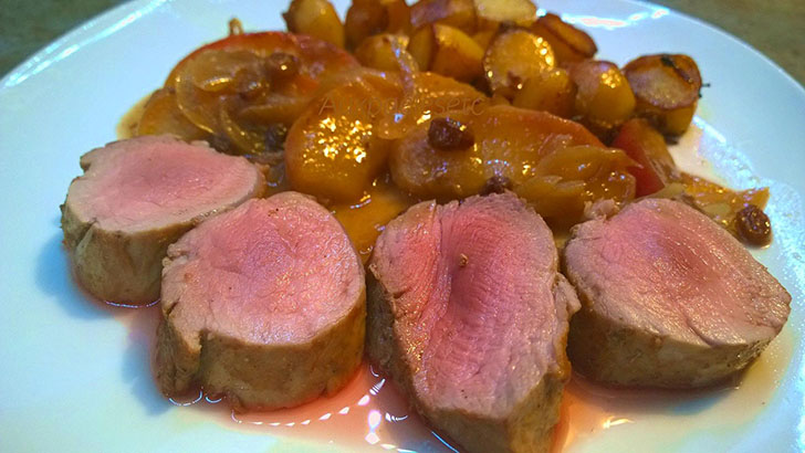 Filet mignon de veau au cidre recette facile