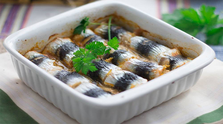 Filets de sardines roulés