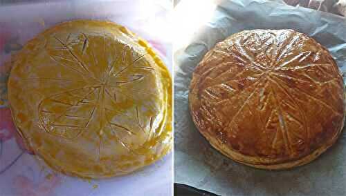 Galette des rois à la frangipane et au citron