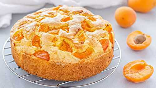 Gâteau au abricots très doux recette facile