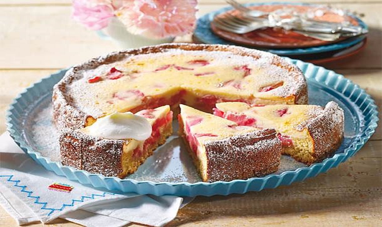 Gâteau au yaourt aux fraises