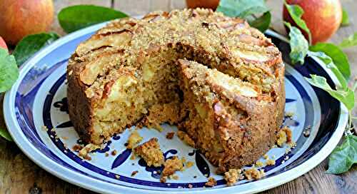 Gâteau aux pommes et cassonade épicé