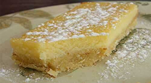 Gâteau crousti-fondant au citron