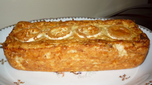 Gâteau de courgette au chèvre