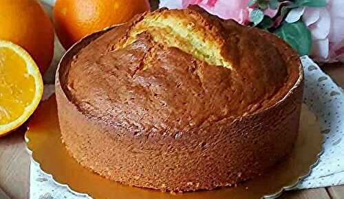 Gâteau moelleux à l’orange et à la vanille