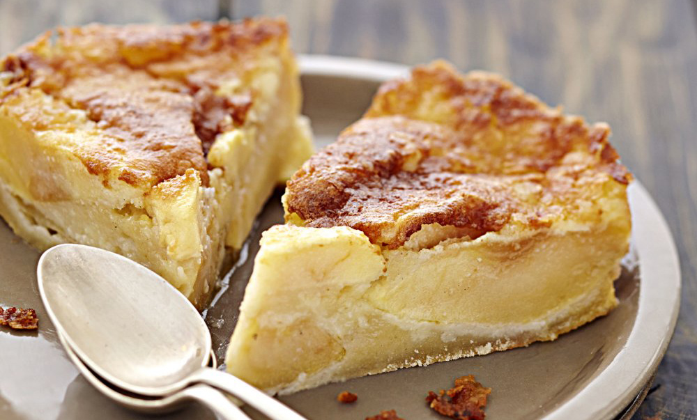 Gâteau Moelleux aux Pommes et au Beurre Salé