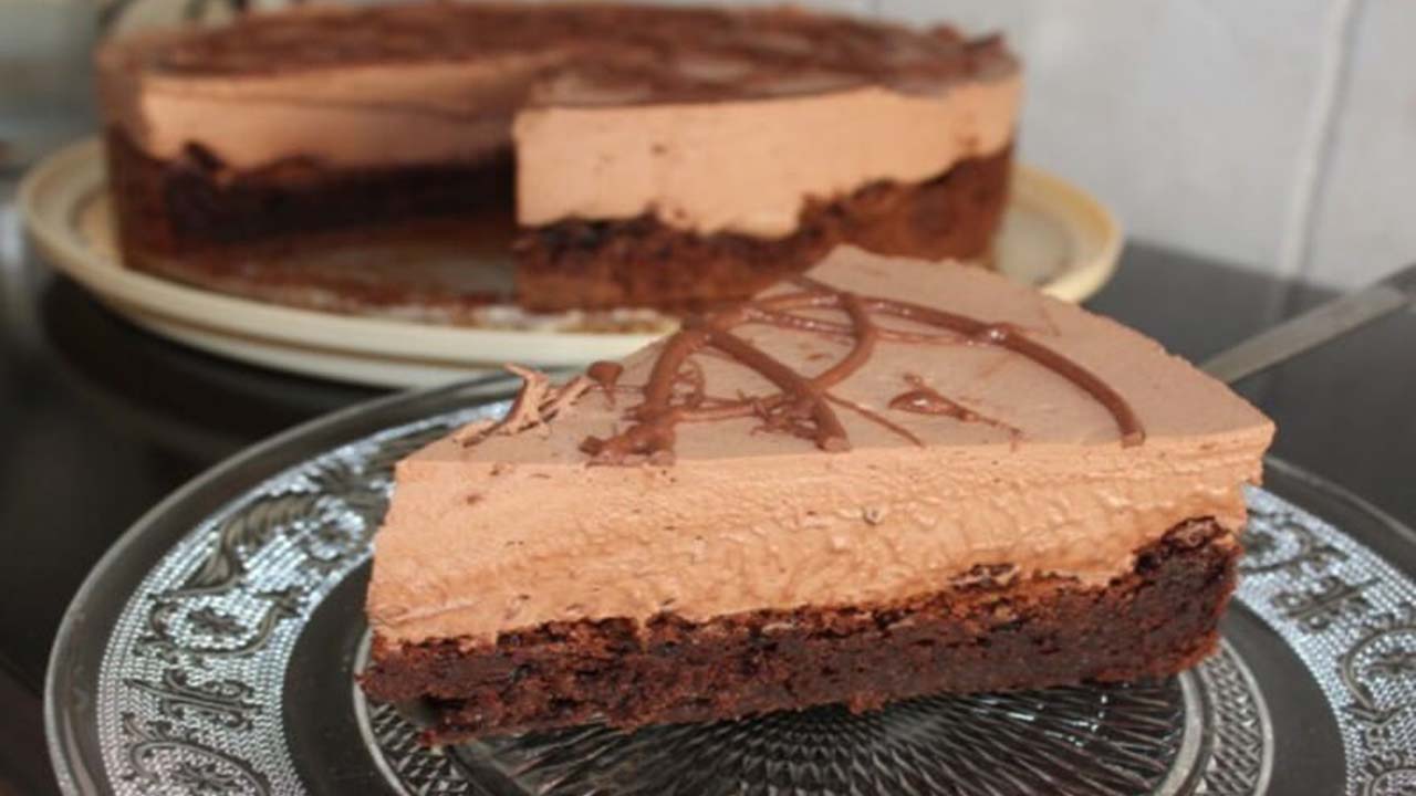 Gâteau mousse au chocolat facile