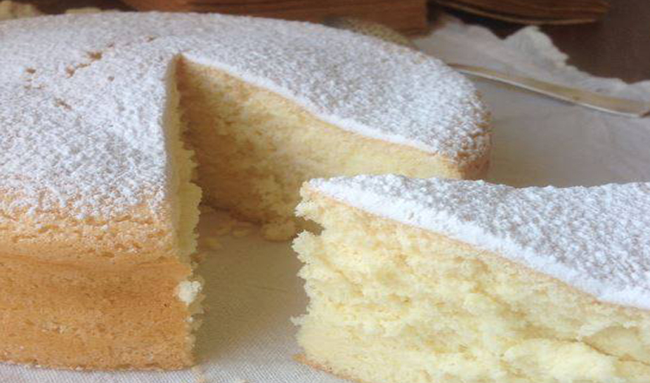 Gâteau Mousseline avec bon goût d'enfance