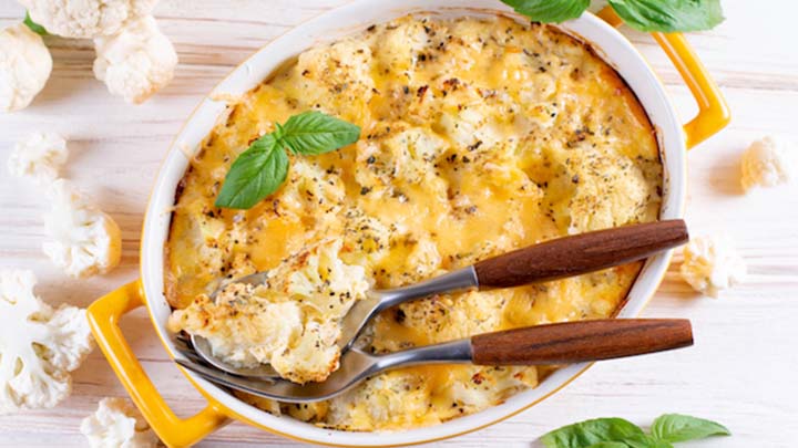 Gratin de chou-fleur petit budget