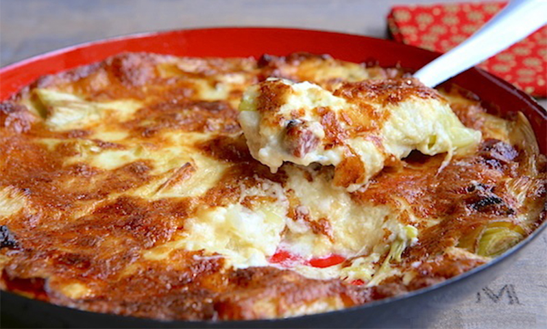 Gratin de poireaux au four, un repas que vous allez dévorer !