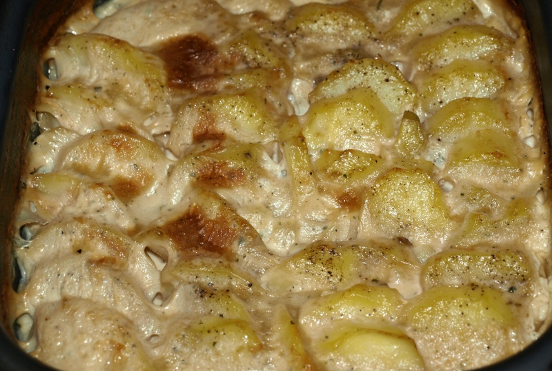 Gratin de pommes de terre à l'italienne