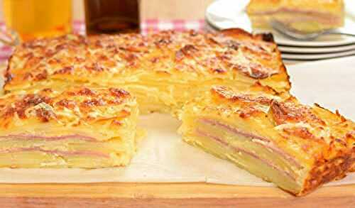 Gratin de Pommes de Terre Façon Croque-Monsieur WW