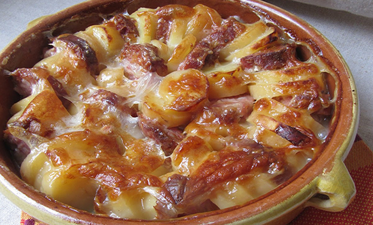 Gratin franc-comtois à la morteau