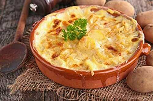 Gratin franc-comtois au fromage à raclette