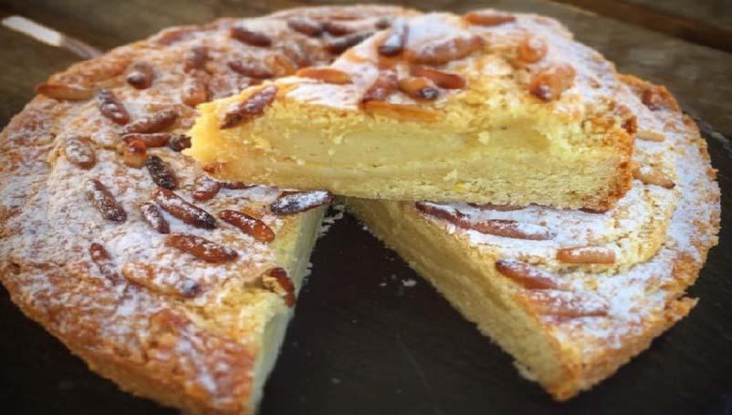 La fameuse tarte italienne de la grande-mère « torta della nonna »