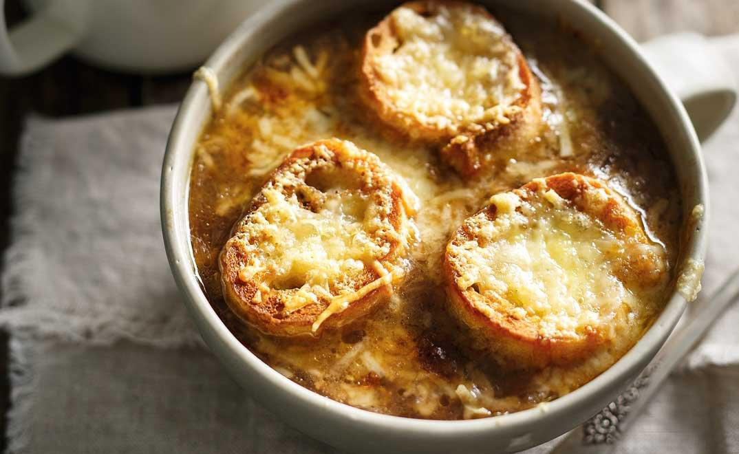 La meilleure soupe à l'oignon au monde