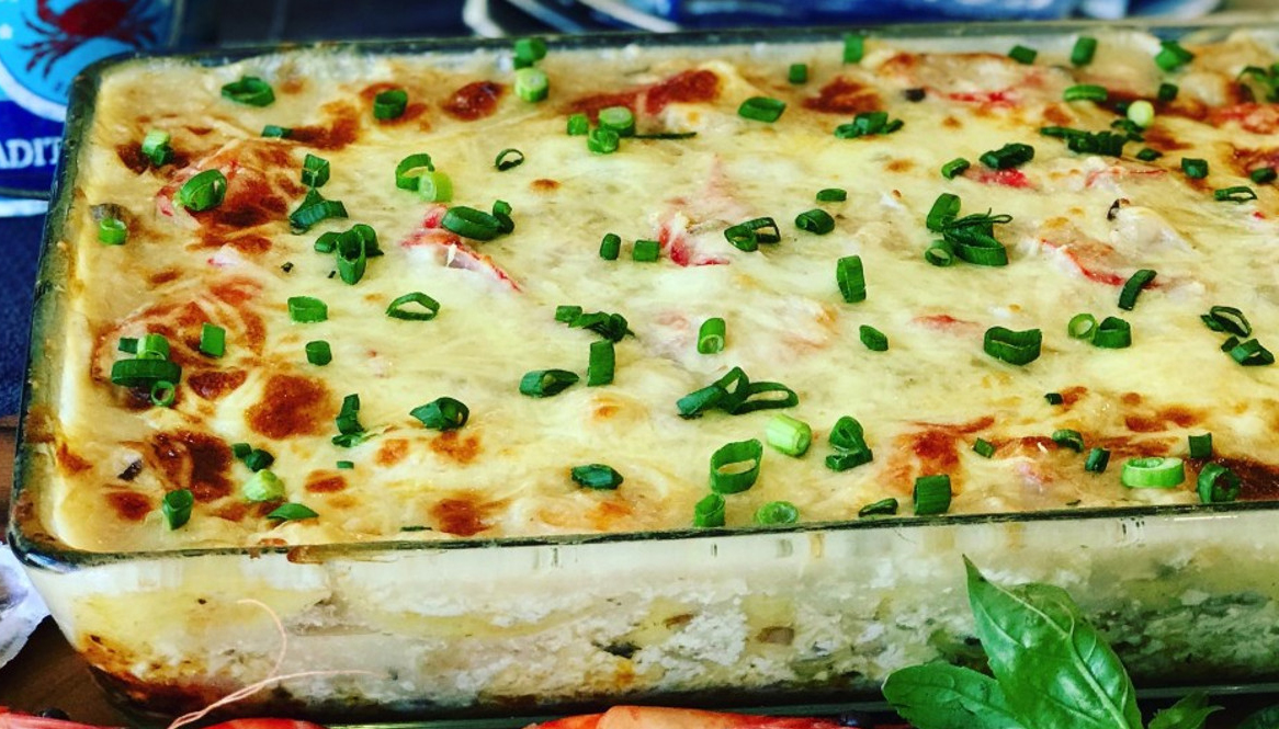 Lasagne crémeuse aux fruits de mer