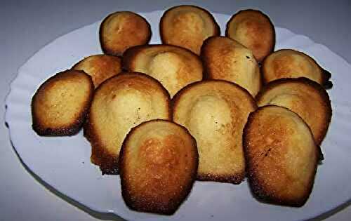 Madeleines au citron façon espagnole recette facile