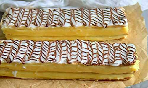 Mille feuille fait maison succulent