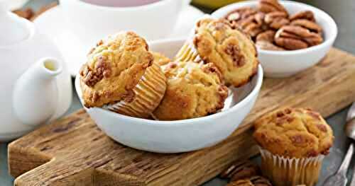 Muffins santé à l'érable, aux bananes et aux noix