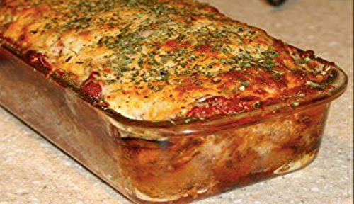 Pain de Viande Italien Parmesan et Gratiné