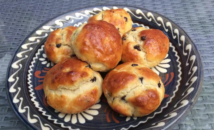 Petits pains aux pépites de chocolat