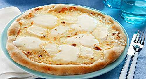 Pizza aux quatre fromages facile et rapide