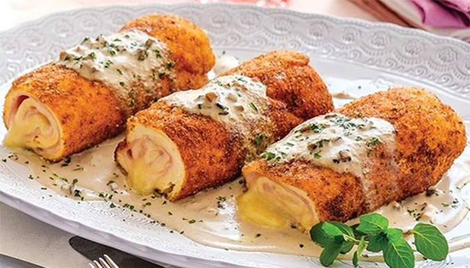 Poulet cordon bleu