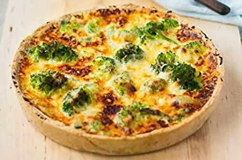 Quiche Brocoli-Cheddar