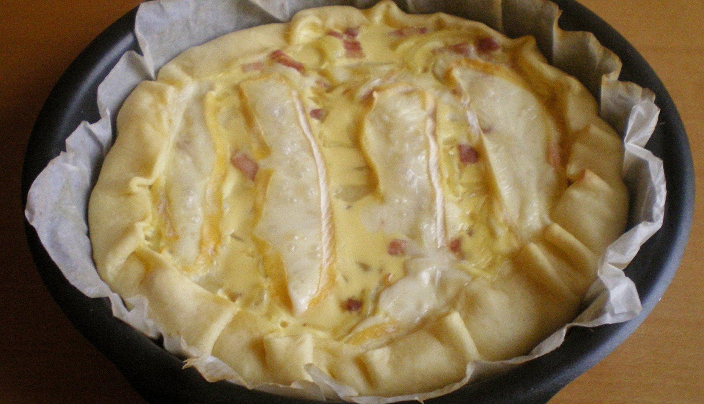 Quiche façon tartiflette