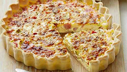 Quiche lorraine sans oeufs