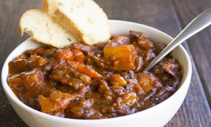 Râgout de boeuf aux tomates