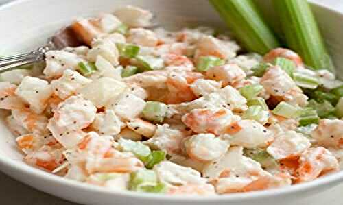Recette facile de salade de crevettes!