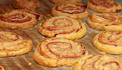 Recette Roulé feuilleté jambon-fromage